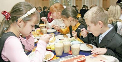 Школьное питание дети еда