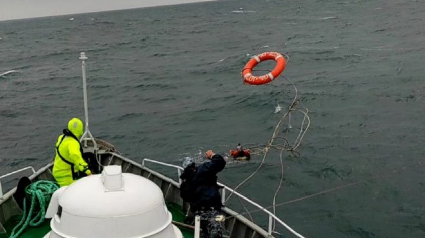 Sea Breeze 2021: парашютиста унесло в открытое море