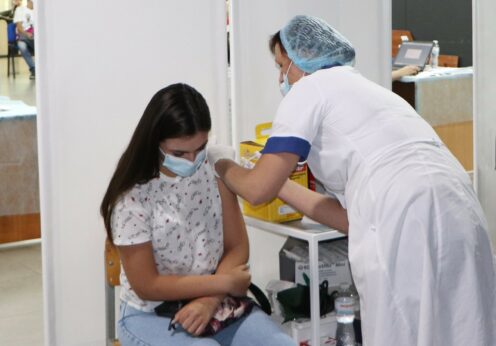 Вакцинация от COVID-19 в Одессе