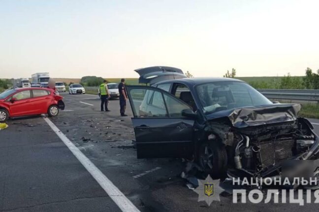 Авария на трассе Одесса-Киев