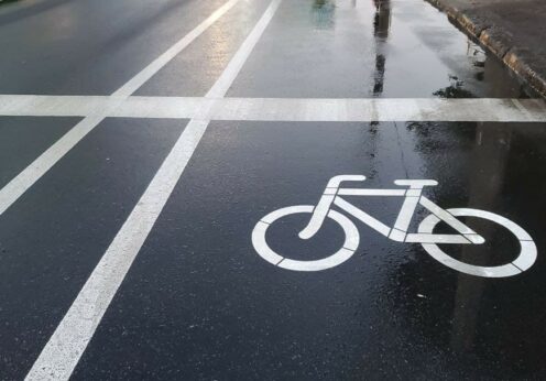 полосы для велосипедистов в Одессе