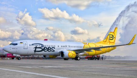 Bees Airline рейсы Одесса-Киев