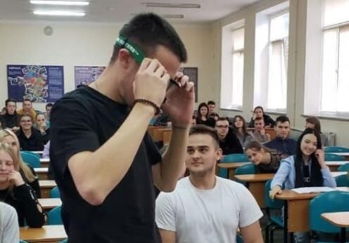 Одесские студенты тестировали "пьяные очки"