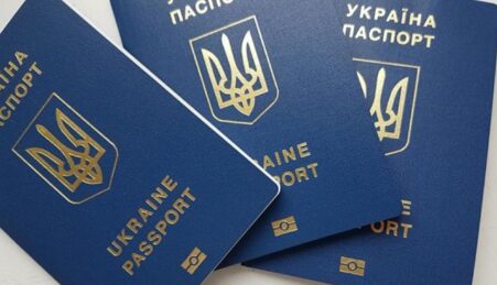 проверка загранпаспортов в Украине