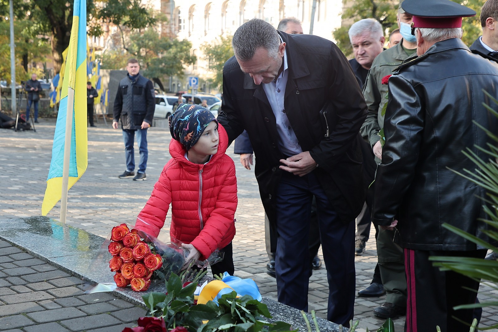 Одесситы почтили память защитников Украины