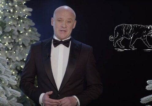 Геннадий Труханов поздравил одесситов с Новым годом