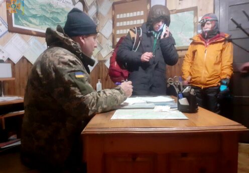 В Карпатах заблудились туристы из Одессы