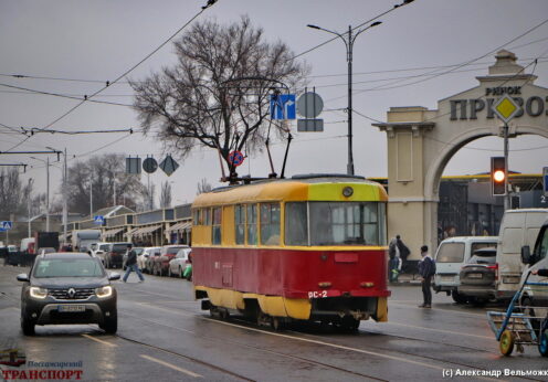 В Одессе возобновляют движение трамваев по Новощепному Ряду