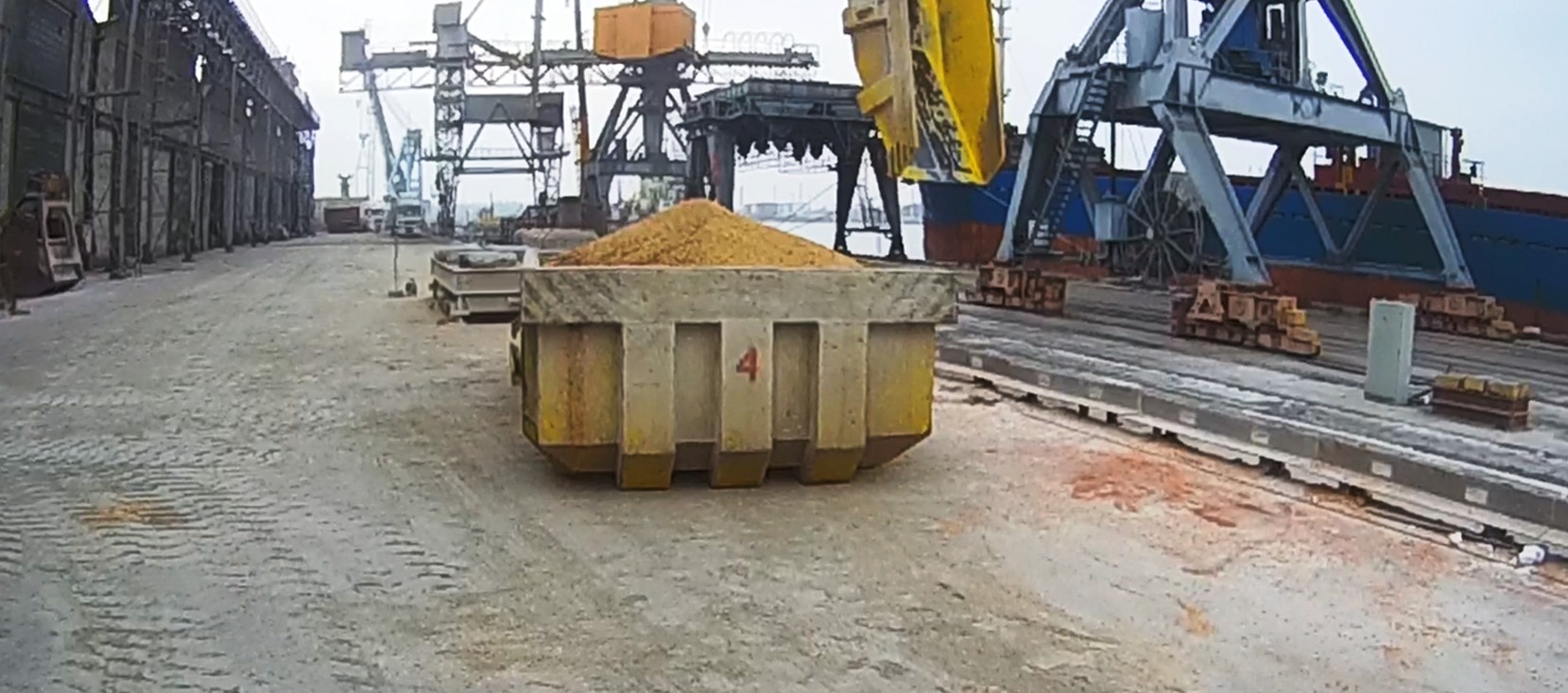 Морпорт «Черноморск» в этом году отгрузил более 9000 тонн соевых бобов в Турцию
