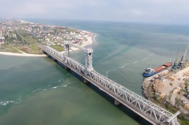 мост через Днестровский лиман