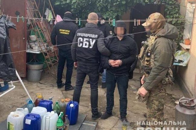 В Одесской области ликвидирована крупная нарколаборатория
