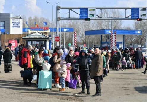 Молдова упростила пересечение границы для украинских беженцев