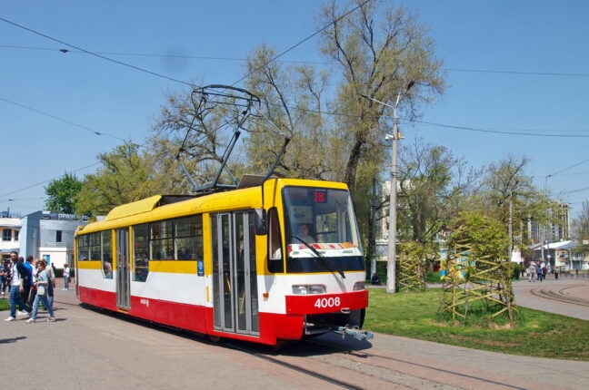 Трамвай 18 Одесса