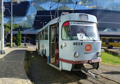 Трамвай №5 возобновляет движение по улицам Одессы