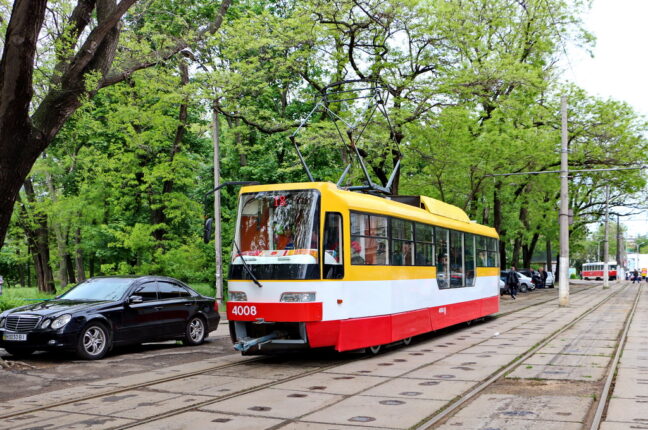 Одесский трамвай №17