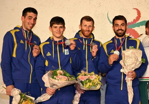 Одессит Андрей Ягодка стал серебрянным призером Европы по фехтованию