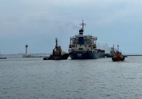 Выход первого судна с агропродукцией из Одессы является тестовым