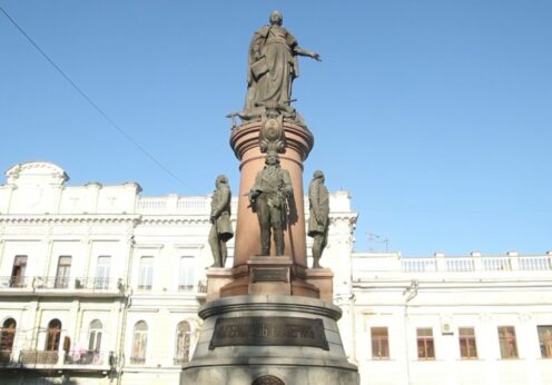 Президент відповів на петицію щодо заміни пам'ятника Катерині ІІ в Одесі