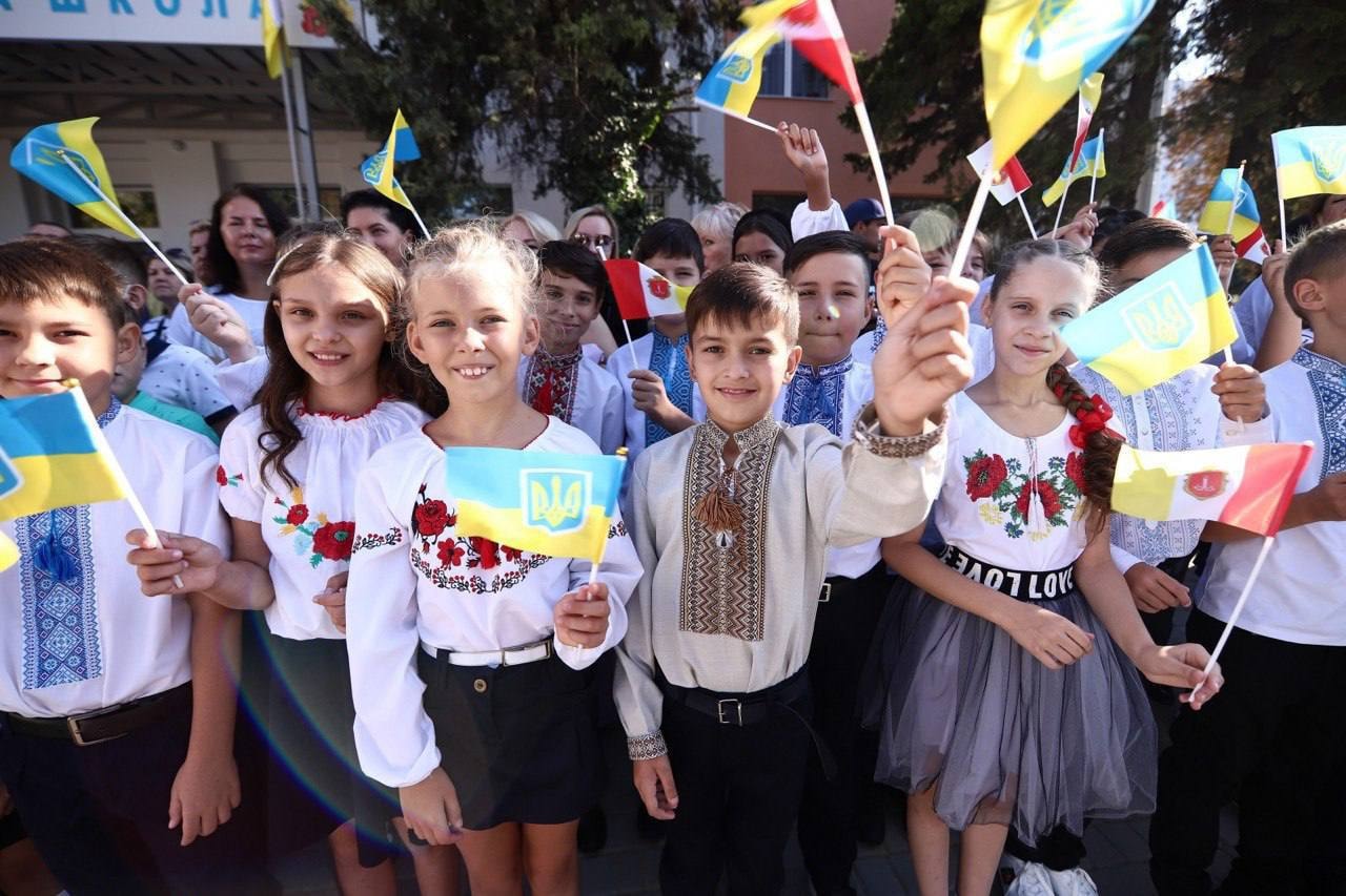 Одеських школярів привітали із Днем знань
