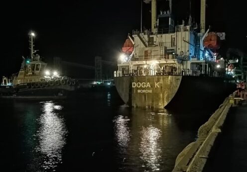 У порту Чорноморськ завантажують пшеницю для Сомалі
