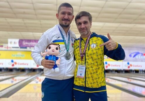 Одесит Вадим Данилюк завоював друге місце на Дефлімпійських іграх з боулінгу