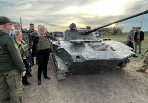 Міністр оборони Німеччини раптово приїхала до Одеси