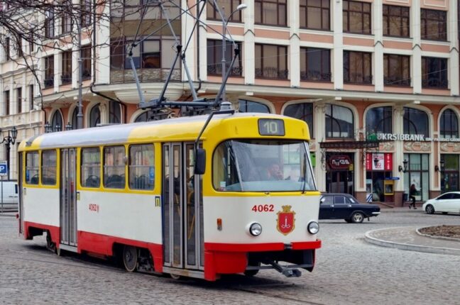 трамвай, Одеса