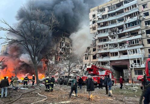 зруйнований будинок, Дніпро, теракт, рашисти