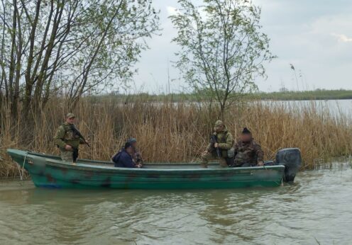 Прикордонники затримали трьох румунських браконьєрів