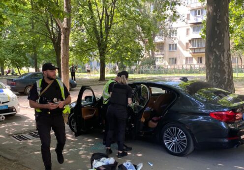В Одесі розстріляли автомобіль