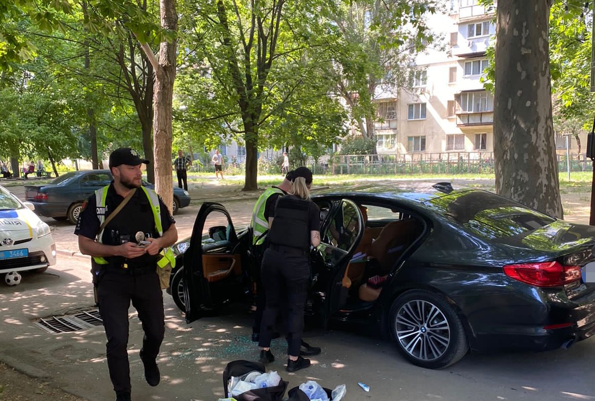 В Одесі розстріляли автомобіль