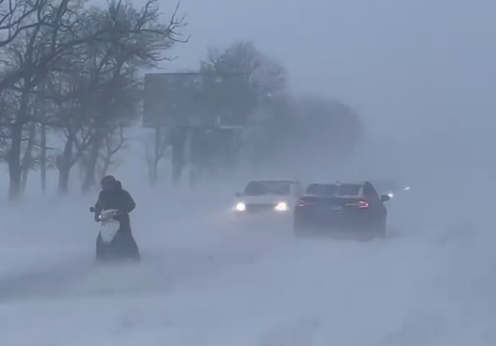 Одесская область снегопад 26 ноября 2023