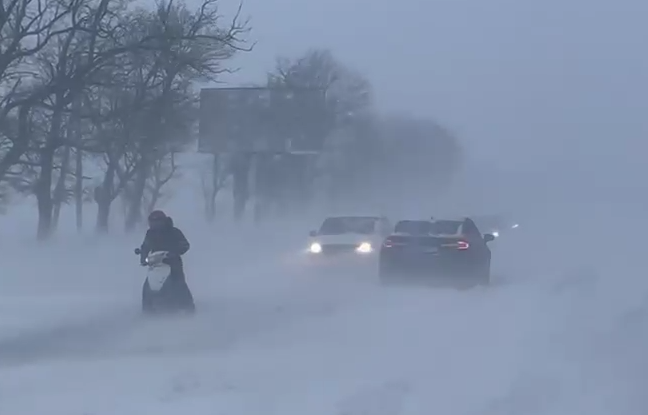 Одесская область снегопад 26 ноября 2023