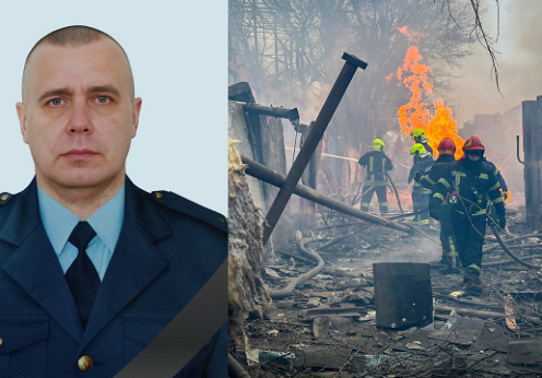 Виталий Алимов Одесса пожарный погиб атака 15 марта березня Алімов пожежник загинув ракета Одеса Одесса